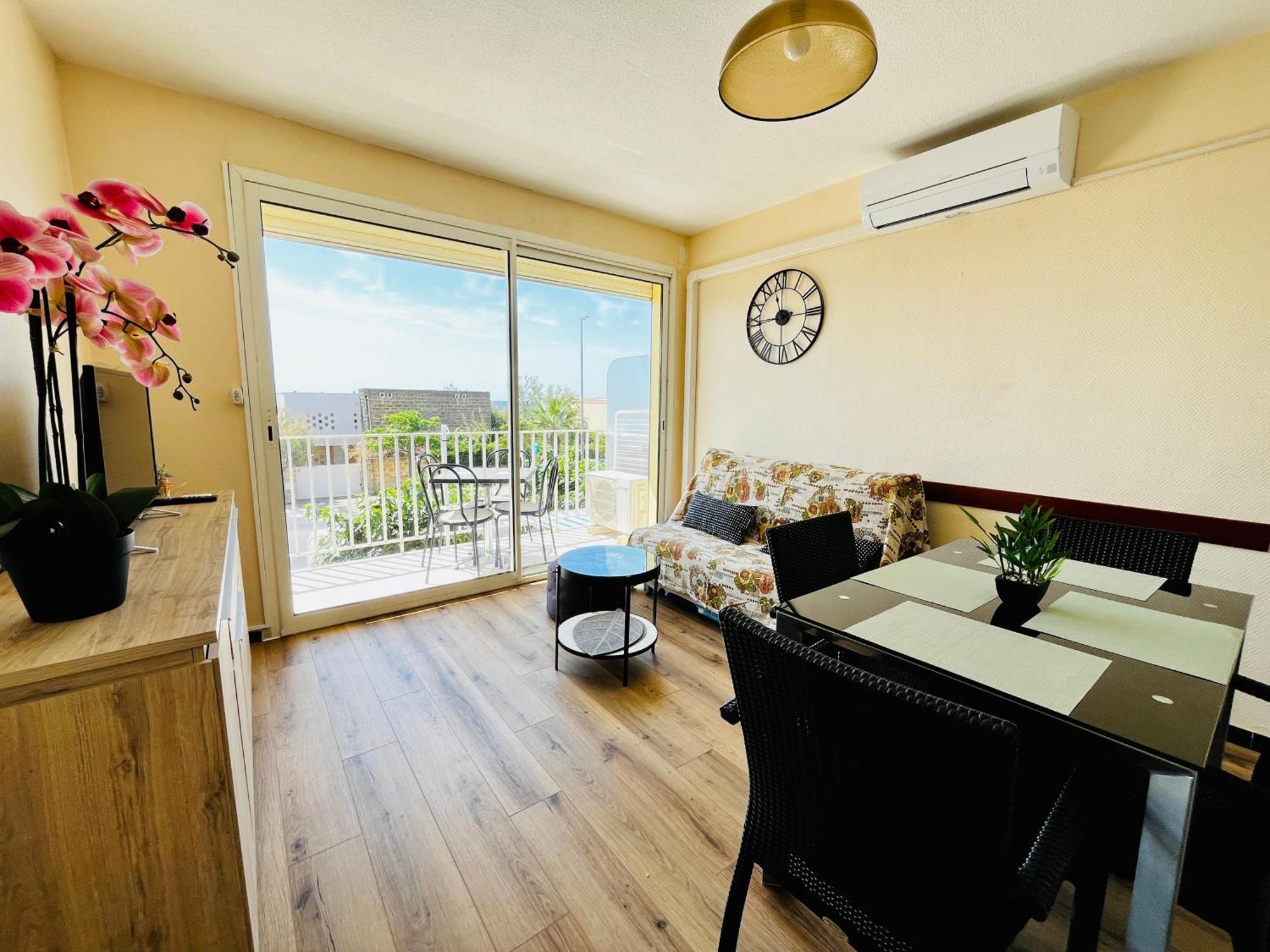 Les Sables De Palavas - T2 A 50M De La Plage - Clim, Wifi Экстерьер фото